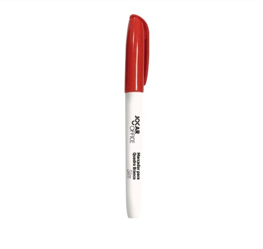 MARCADOR VERMELHO SLIM PARA QUADRO BRANCO