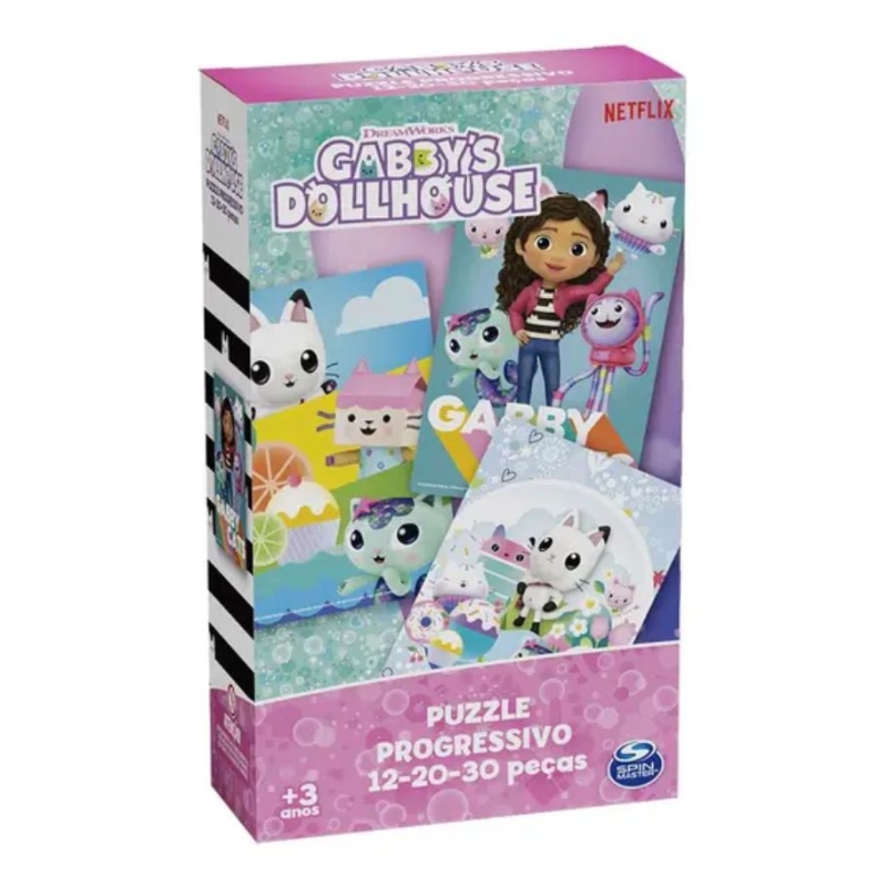 PUZZLE PROGRESSIVO GABBY'S DOLLHOUSE