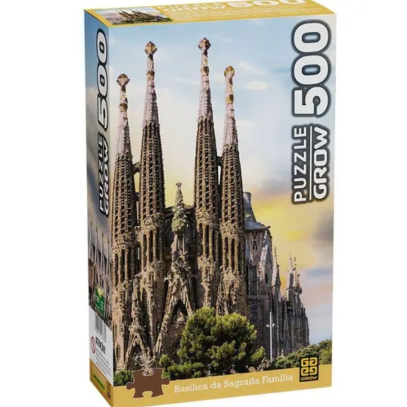 QUEBRA-CABEÇA 500 PEÇAS BASÍLICA DA SAGRADA