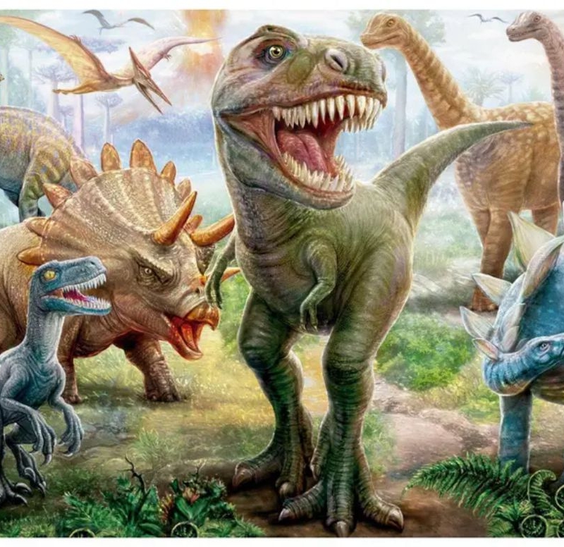 PUZZLE DINOSSAURO 100 PEÇAS