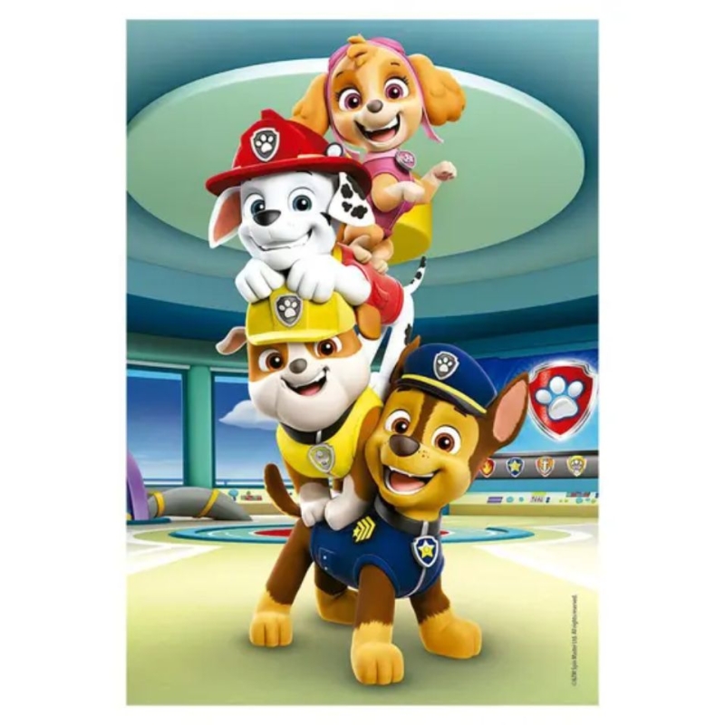 PUZZLE PROGRESSIVO PATRULHA CANINA
