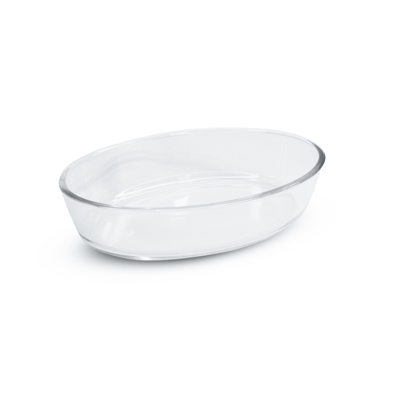 ASSADEIRA DE VIDRO 34,5 X 20,6 X 5,2 CM 2,2L