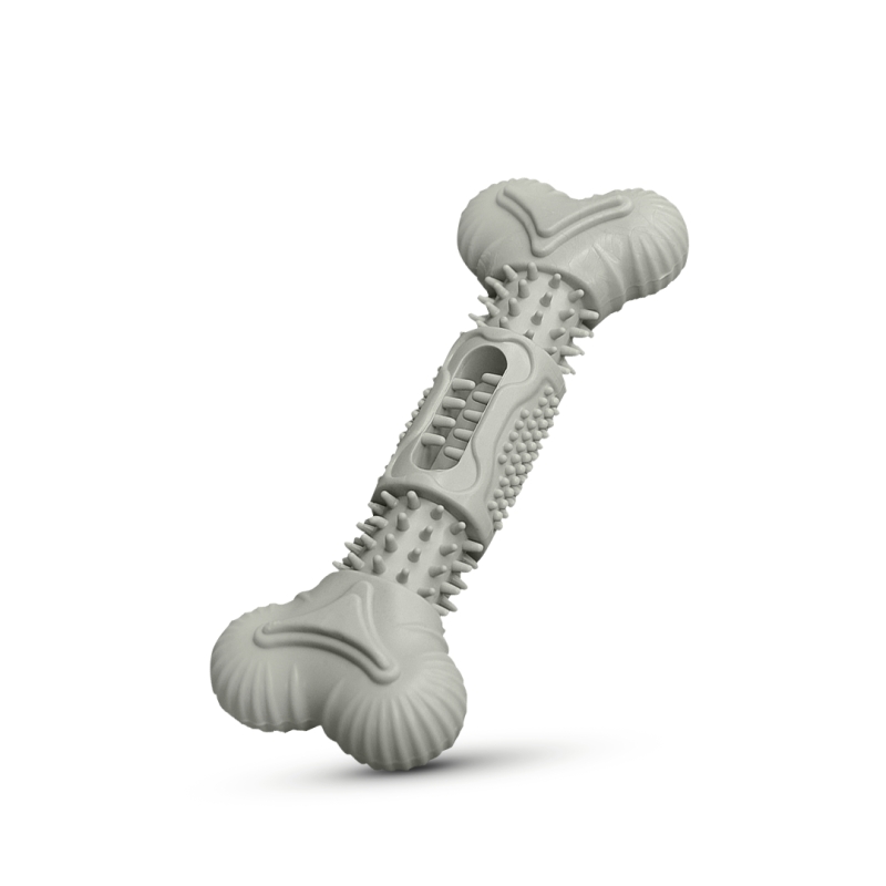 BRINQUEDO PET OSSO 14,5CM COM DEPOSITO PARA PETISCO - SORTIDO