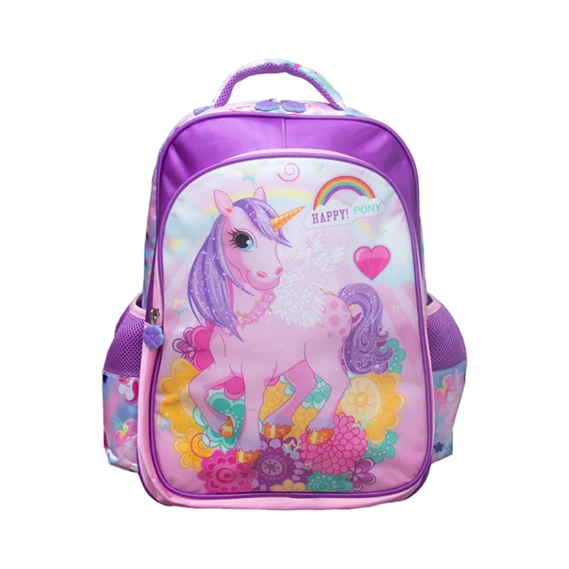 MOCHILA INFANTIL EM POLIÉSTER HAPPPY PONNY 1 SORTIDA YINS