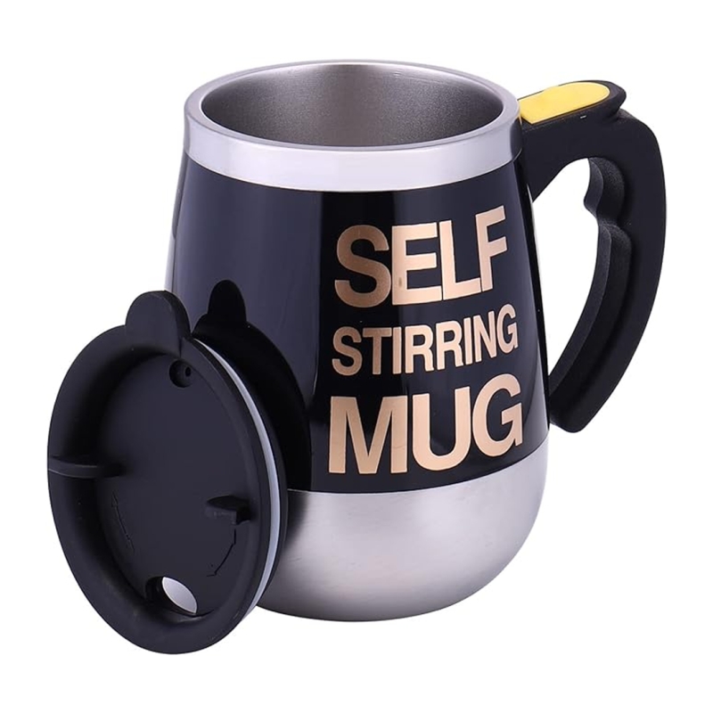 CANECA MIXER ELÉTRICA SELF STIRRING MUG  CAFÉ LEITE