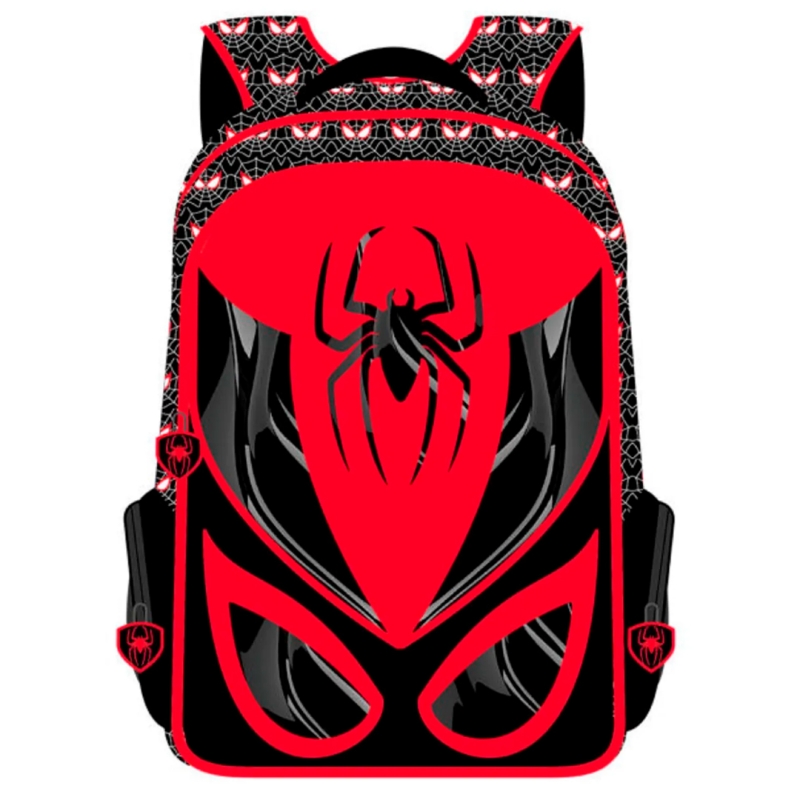 MOCHILA INFANTIL EM PVC 3D SPIDER 16 SORTIDO YINS KIDS