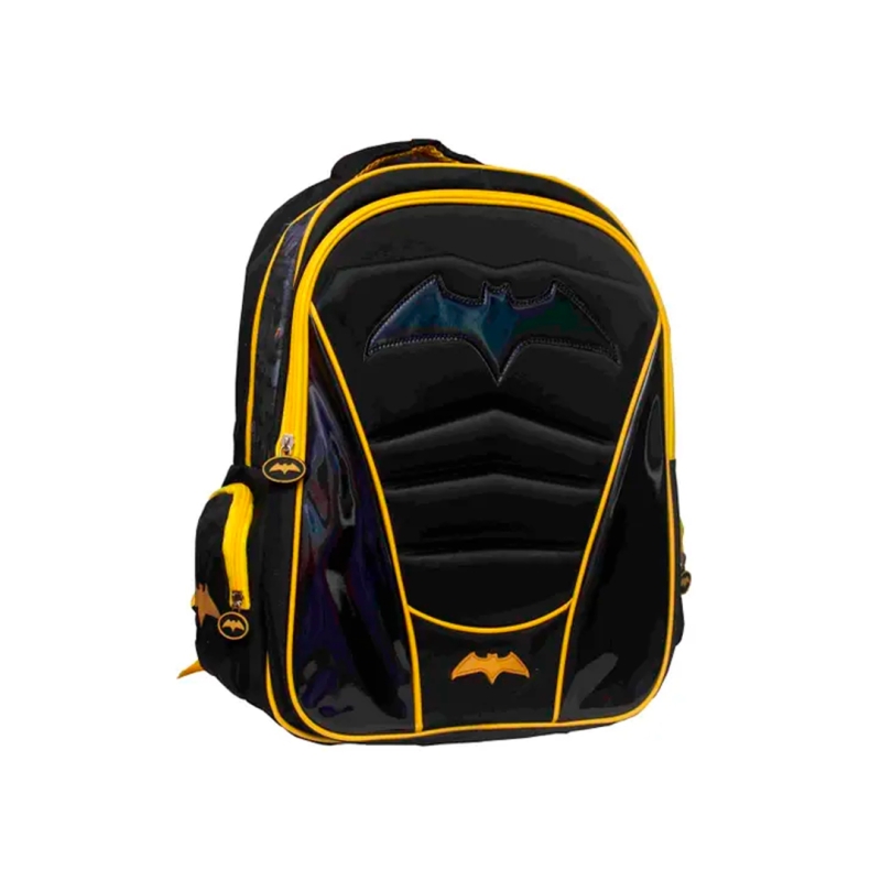 MOCHILA INFANTIL EM PVC HOLOGRÁFICO BAT 17 SORTIDA YINS