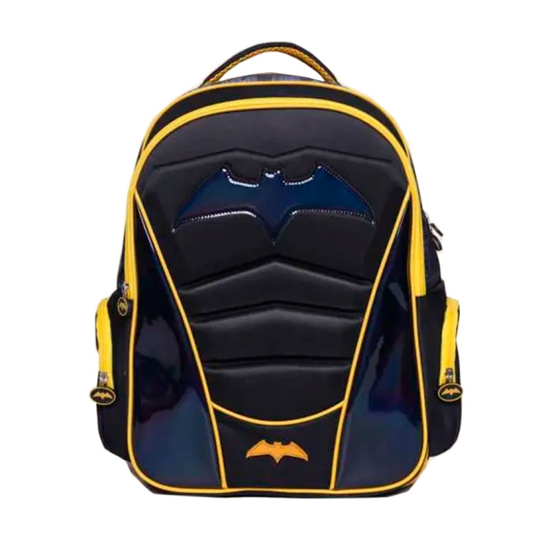MOCHILA INFANTIL EM PVC HOLOGRÁFICO BAT 17 SORTIDA YINS