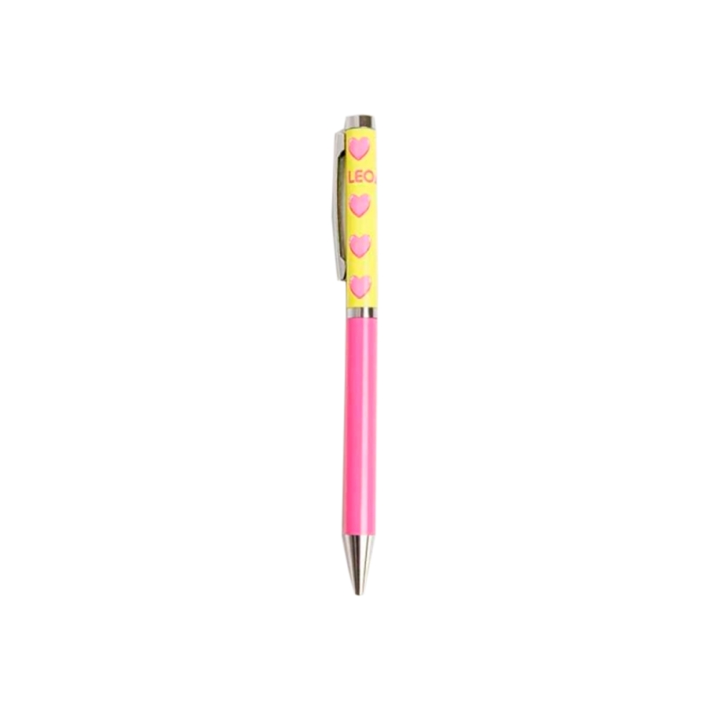 CANETA PINK VIBES CORAÇÃO 