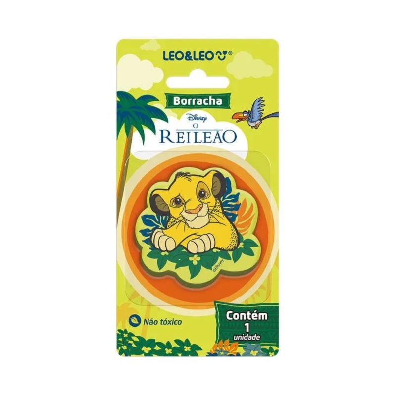 BORRACHA DECORADA REI LEÃO