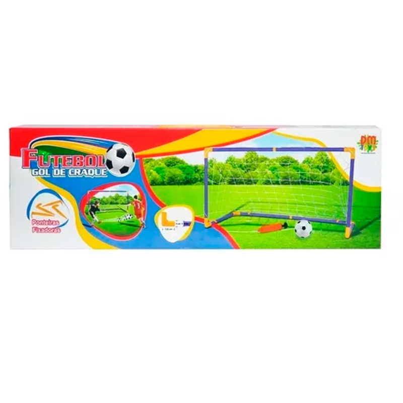BRINQUEDO FUTEBOL GOL DE CRAQUE