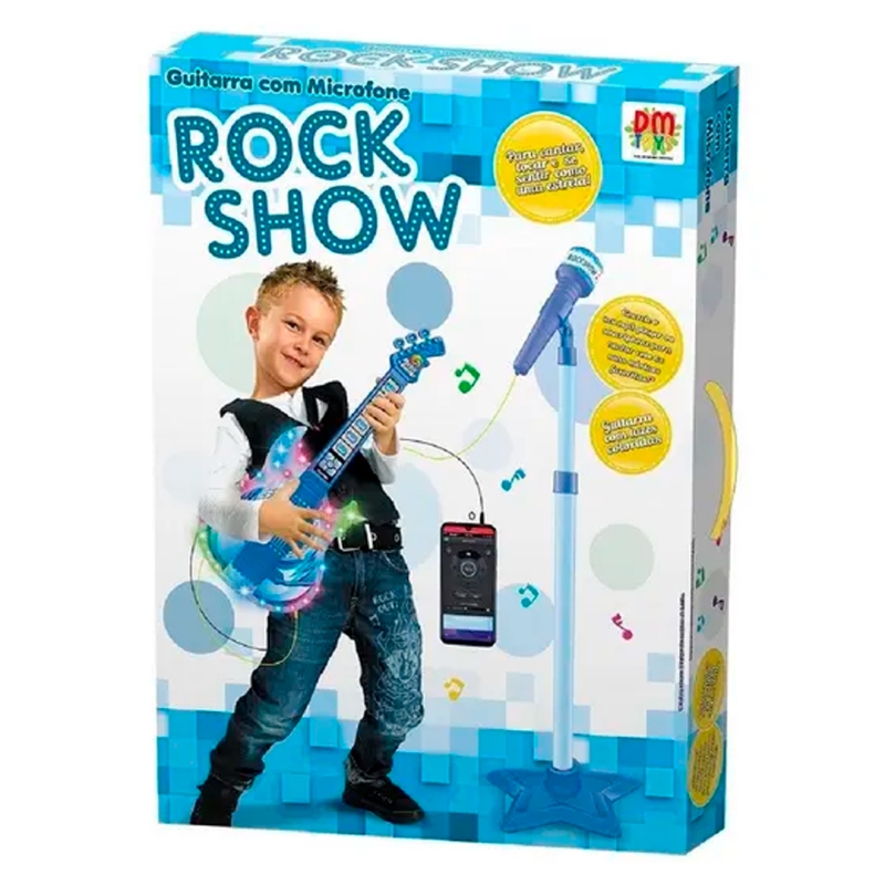 GUITARRA COM MICROFONE PEDESTAL