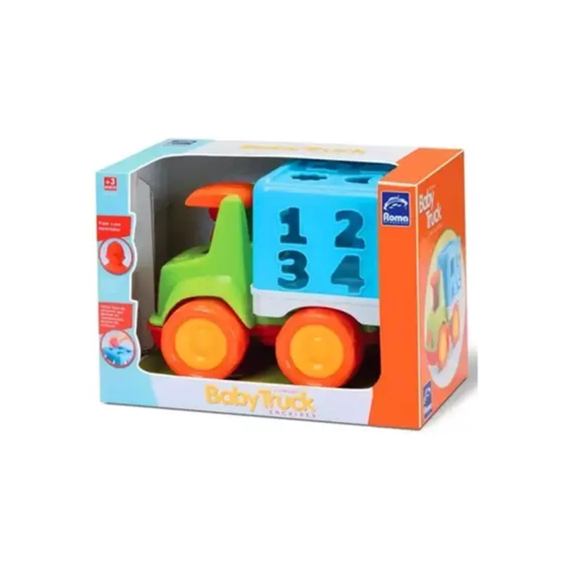 BABY TRUCK - ENCAIXES CAMINHÃO BRINQ. PLÁST.