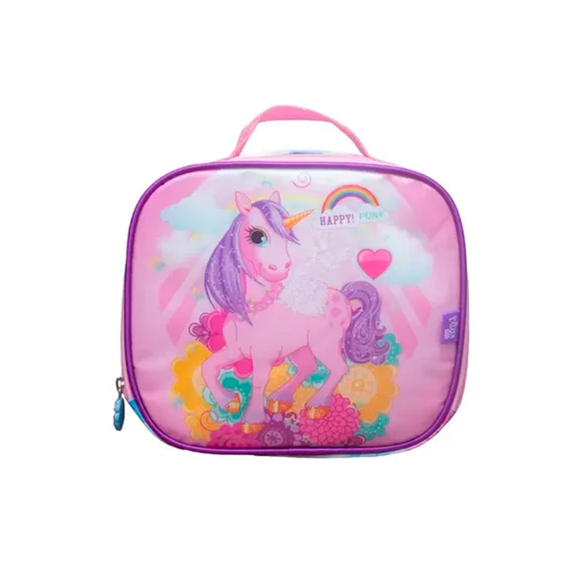 LANCHEIRA INFANTIL EM POLIÉSTER HAPPY PONNY