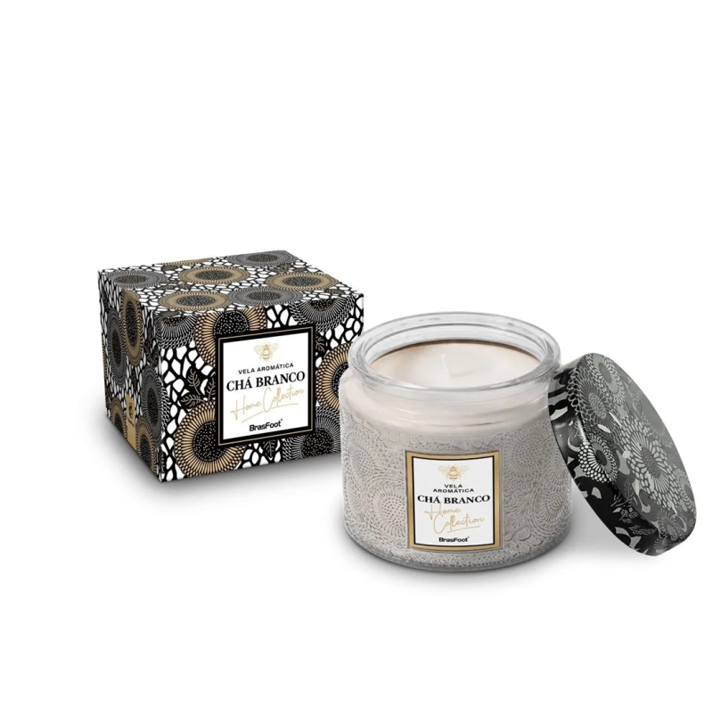 VELA INDIVIDUAL AROMÁTICA-CHÁ BRANCO