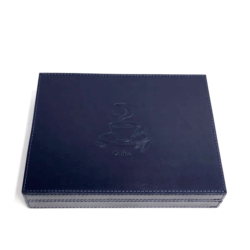 CAIXA PARA CÁPSULAS DE CAFÉ (MONTANA AZUL MARINHO)
