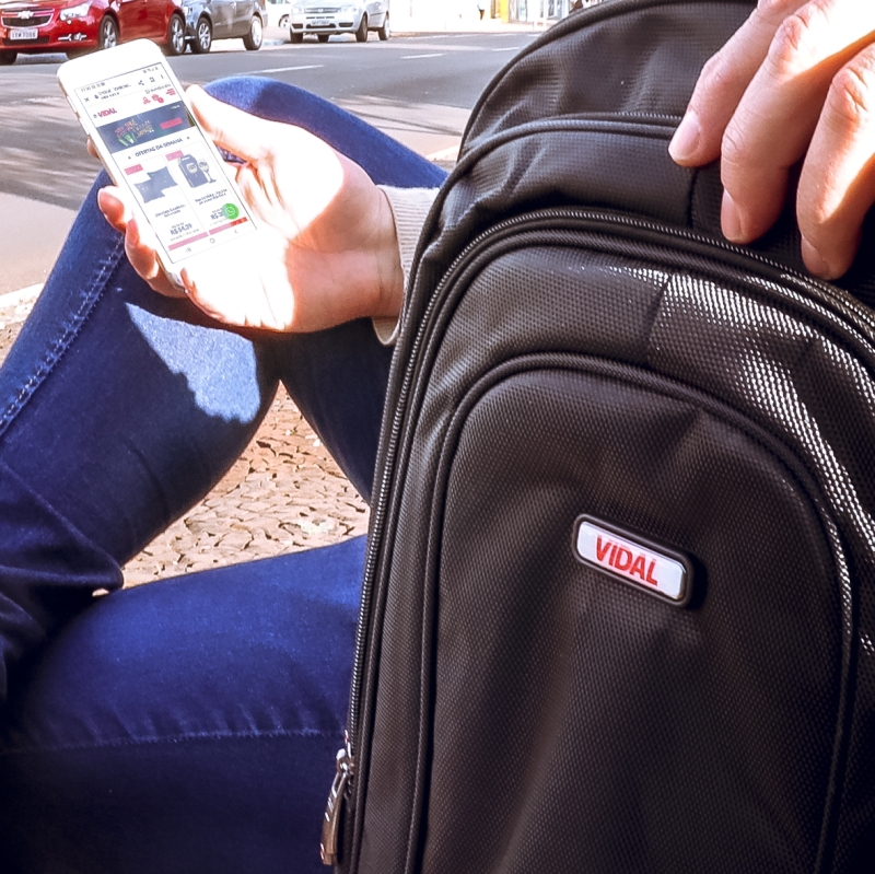 MOCHILA PORTA-NOTEBOOK EXECUTIVA DE VIAGEM