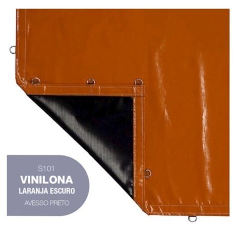 LONA VINILONA SANSUY - LARANJA ESCURO