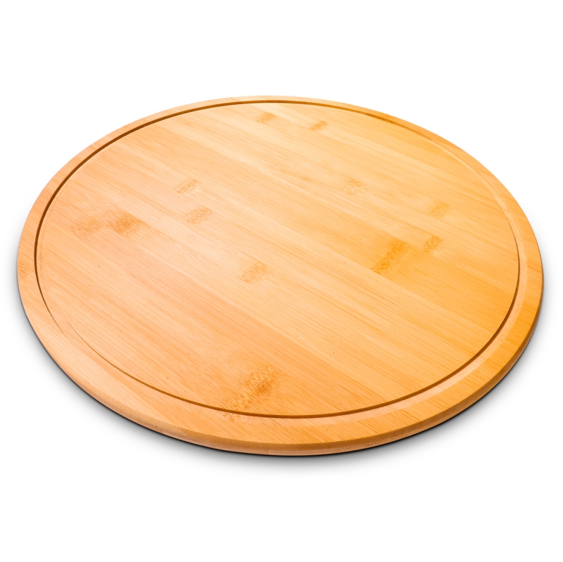 CONJUNTO PARA PIZZA EM BAMBU NAPOLI 35CM - 3 PEÇAS