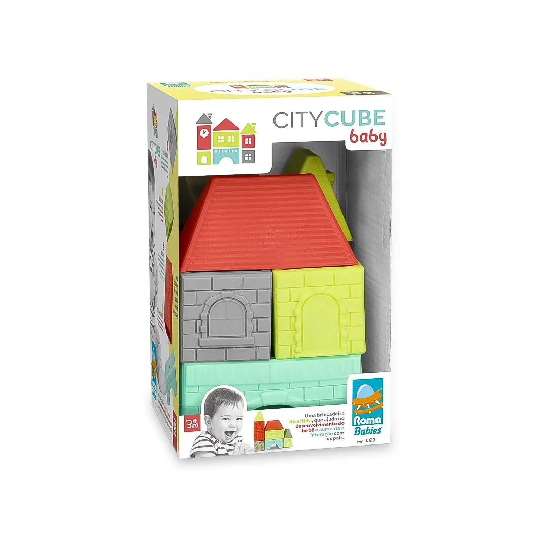 BLOCOS DE MONTAR CITYCUBE - BABY