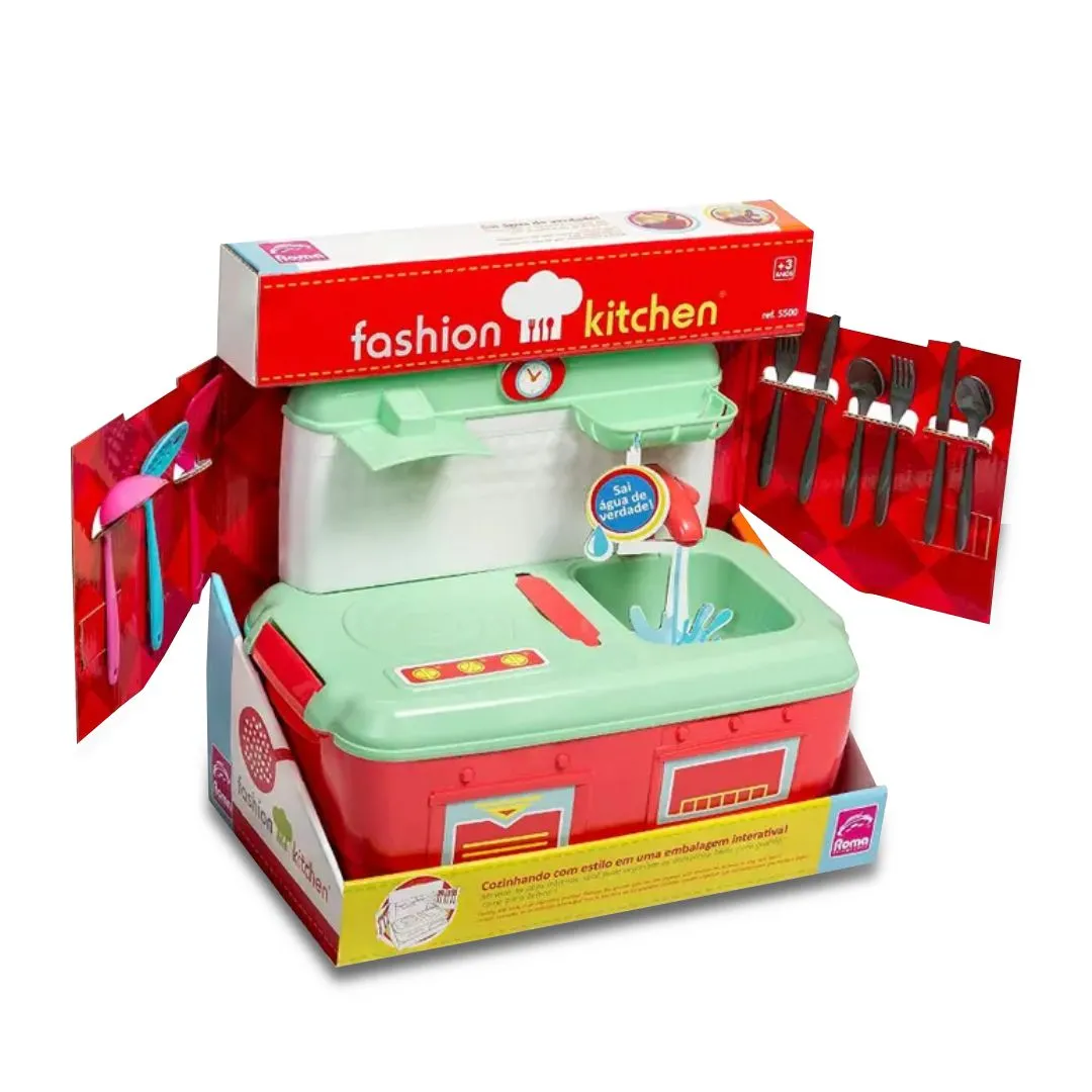 FASHION KITCHEN CONJ. COZINHA BRINQ