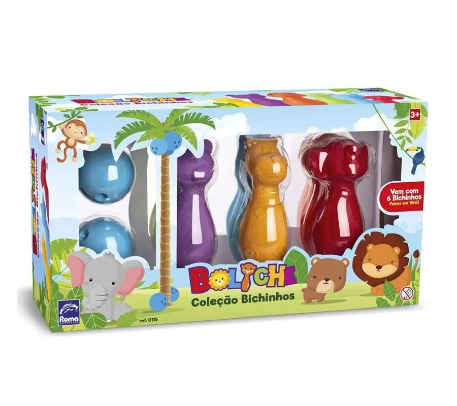COLEÇÃO BICHINHOS- BOLICHE BRINQ