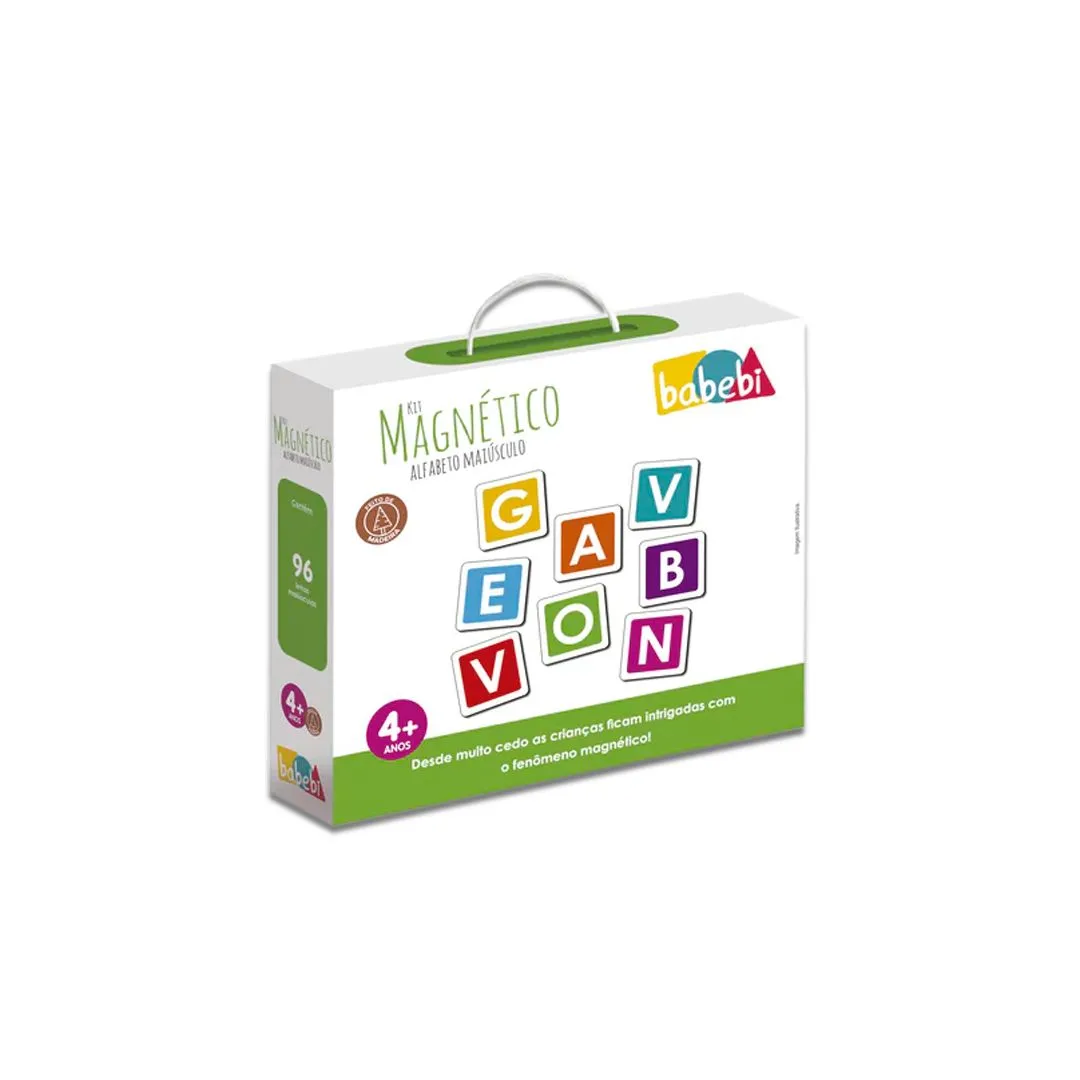 KIT MAGNÉTICO ALFABETO MAIÚSCULO