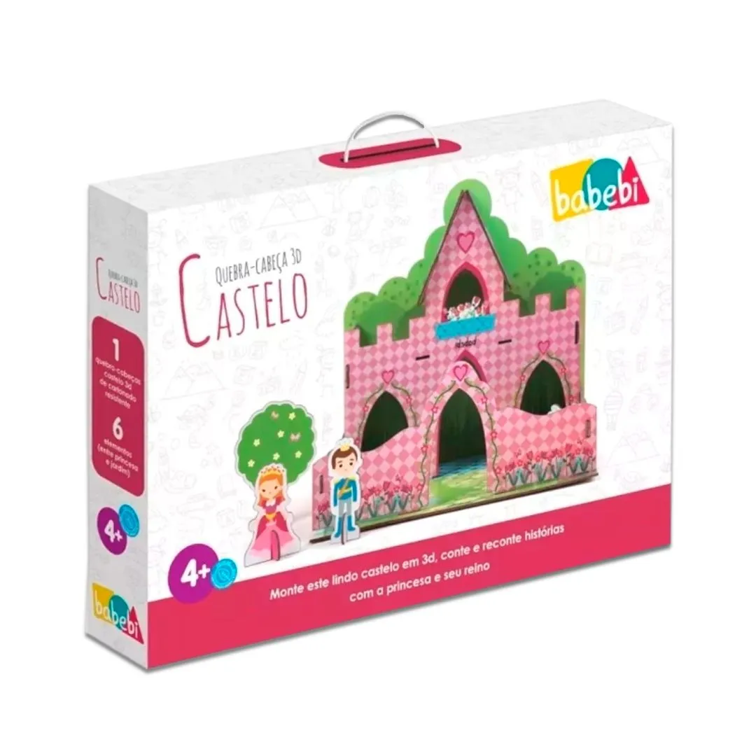 QUEBRA-CABEÇA 3D CASTELO