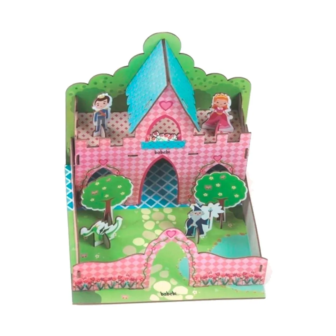 QUEBRA-CABEÇA 3D CASTELO