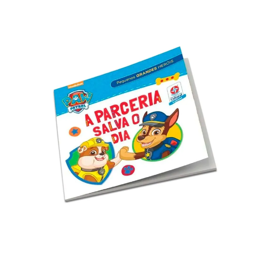 LIVRO PATRULHA CANINA A PARCERIA SALVA O DIA CHASE