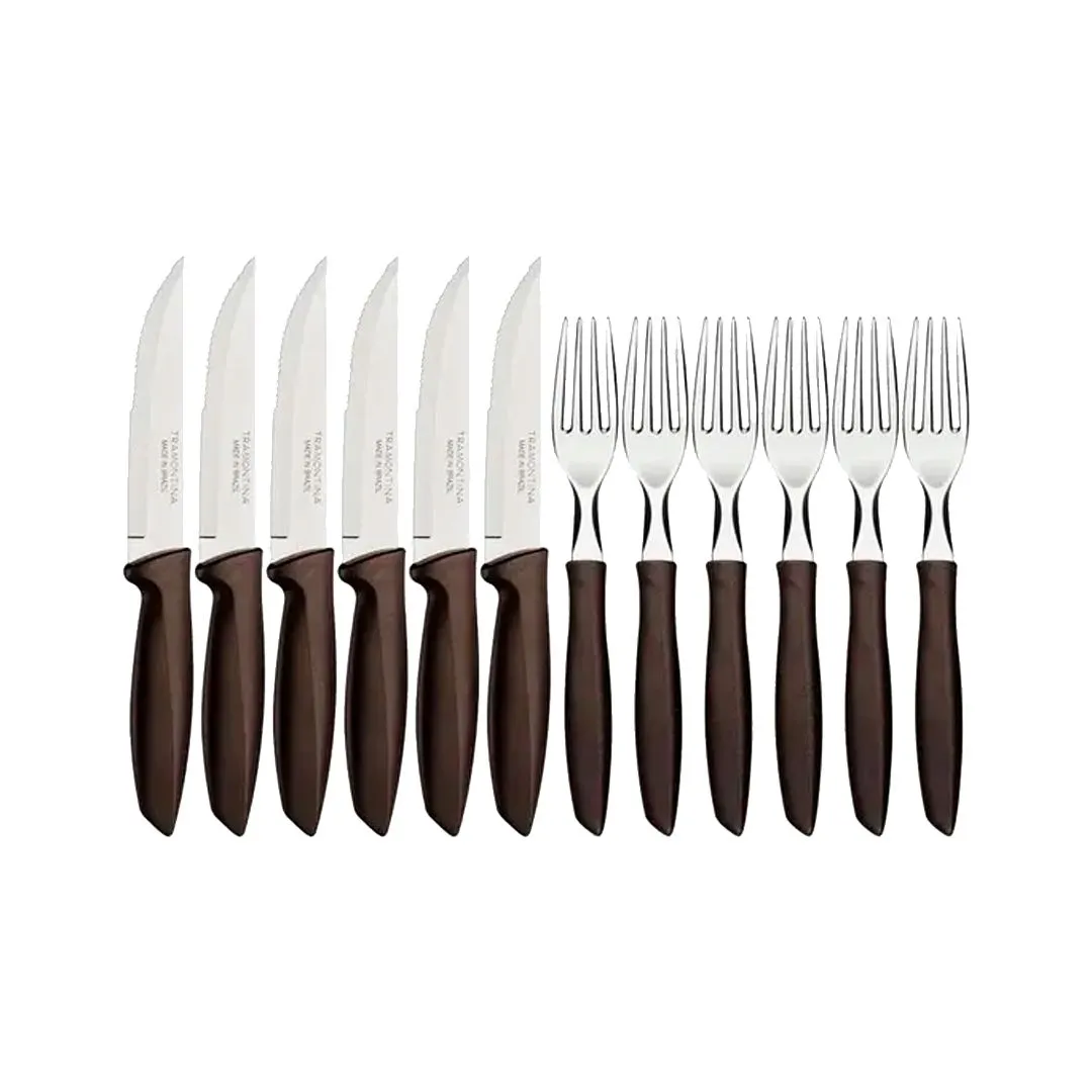 JOGO CHURRASCO INOX 12PC PLENUS MAR