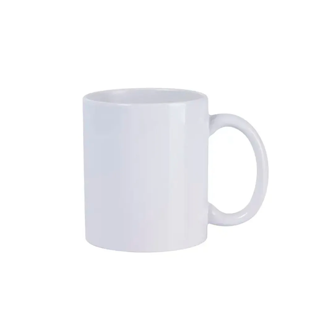 CANECA CERAMICA- 325ML- BRANCO LIVE