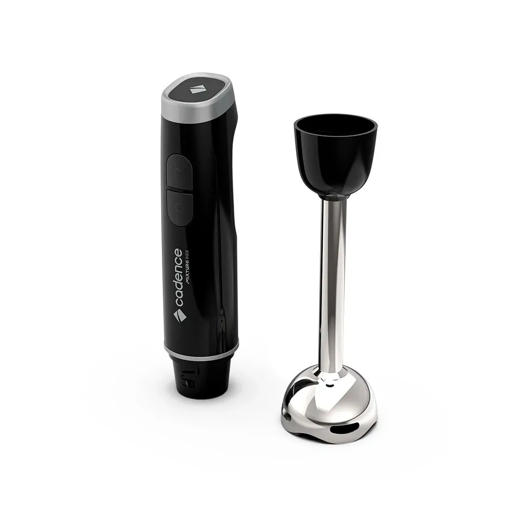 MIXER CADENCE MIX 370 220V HASTE INOX PRETO 