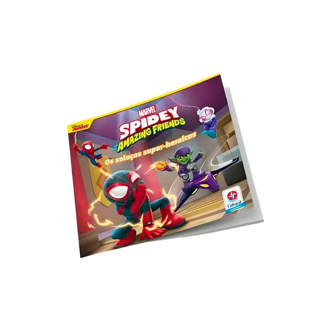 LIVRO SPIDEY OS SOLUCOS SUPER-HEROICOS C/ME