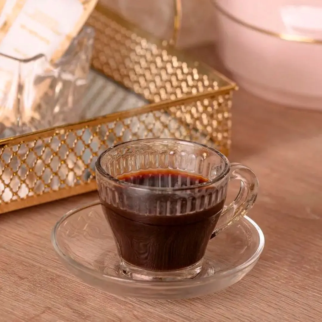 XÍCARA PARA CAFÉ 100% VIDRO SODO-CALCICO, CAPACIDADE DE 95ML