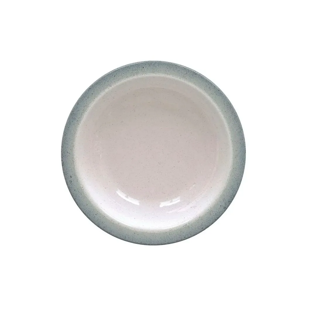 PRATO FUNDO AC 22CM  RUSTICO CINZA 