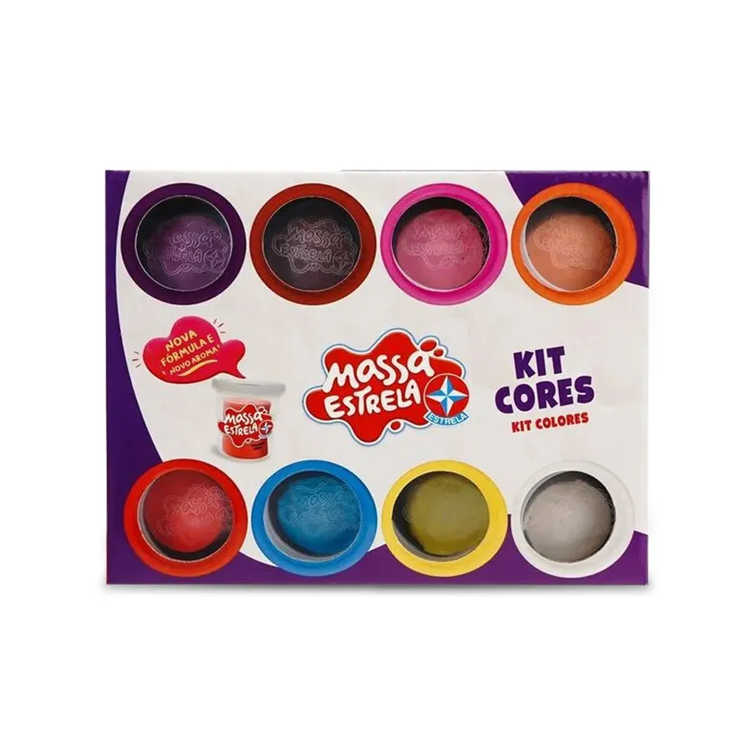 MASSA ESTRELA KIT CORES