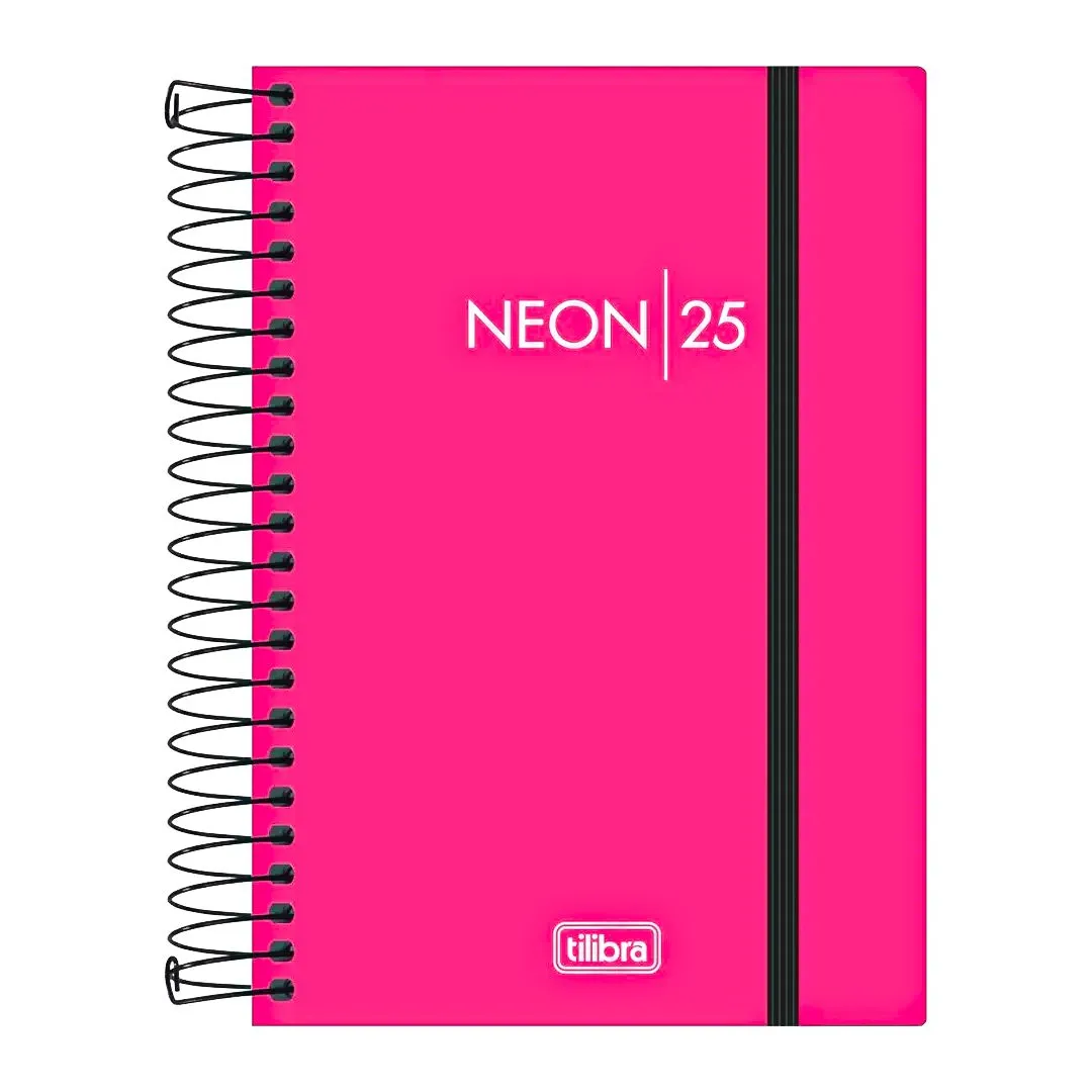 AGENDA ESPIRAL NEON M5 