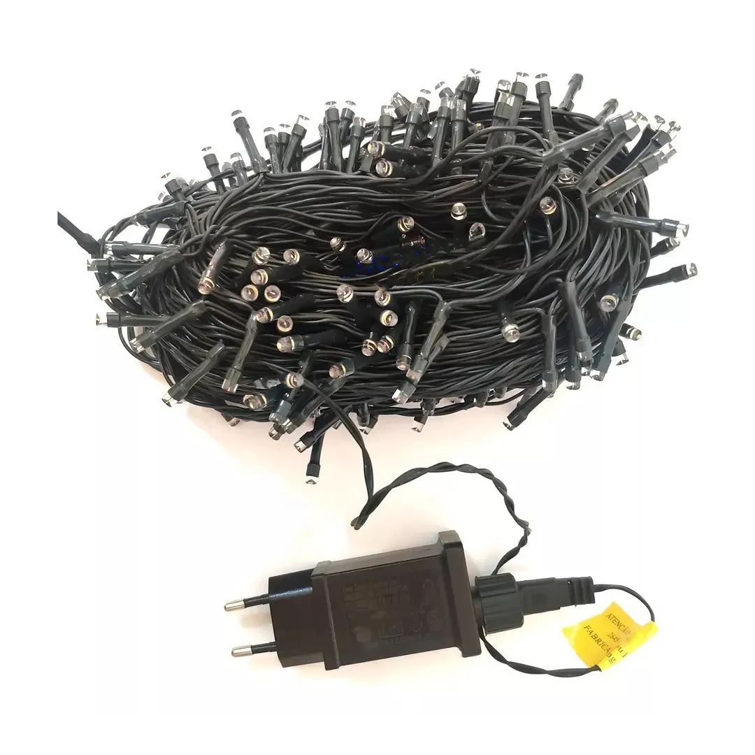 CORDAO LUMI100 LED BRQ COM FLASHBRFIXO PROVA D'AGUA FIO VD10M220V