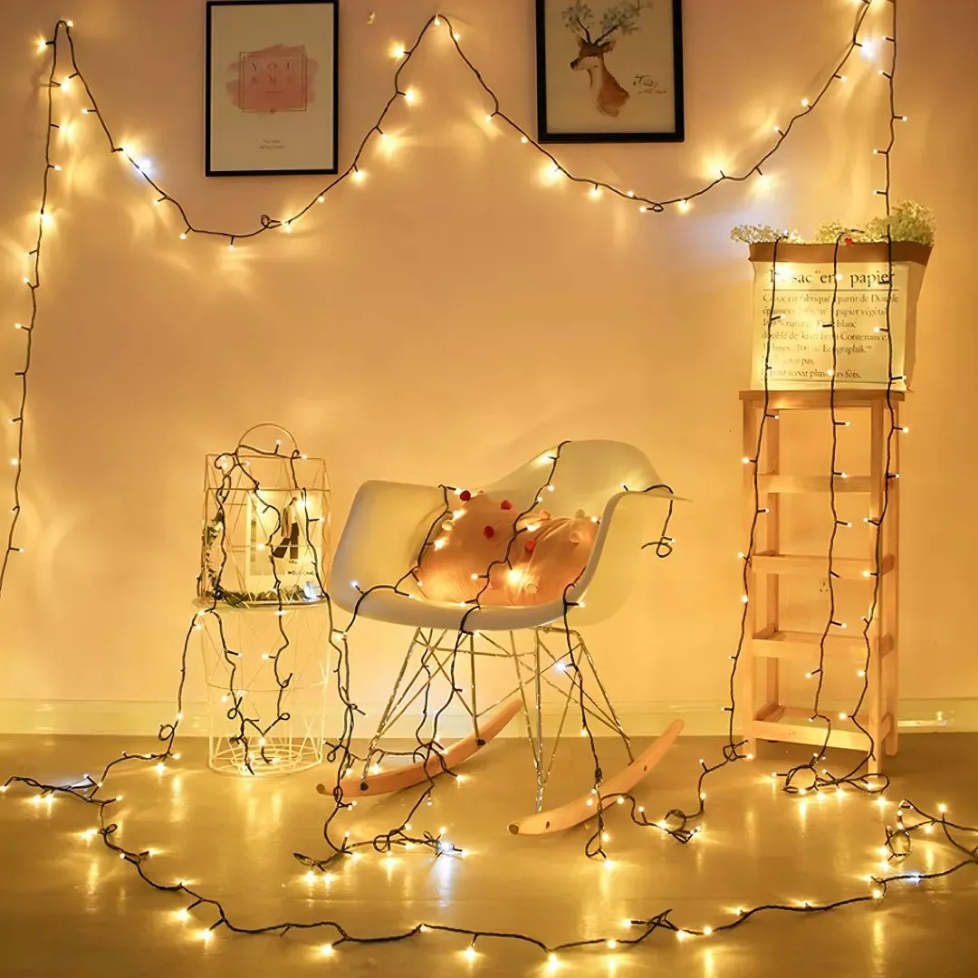 CORDAO LUMI100 LED BRQ COM FLASHBRFIXO PROVA D'AGUA FIO VD10M220V