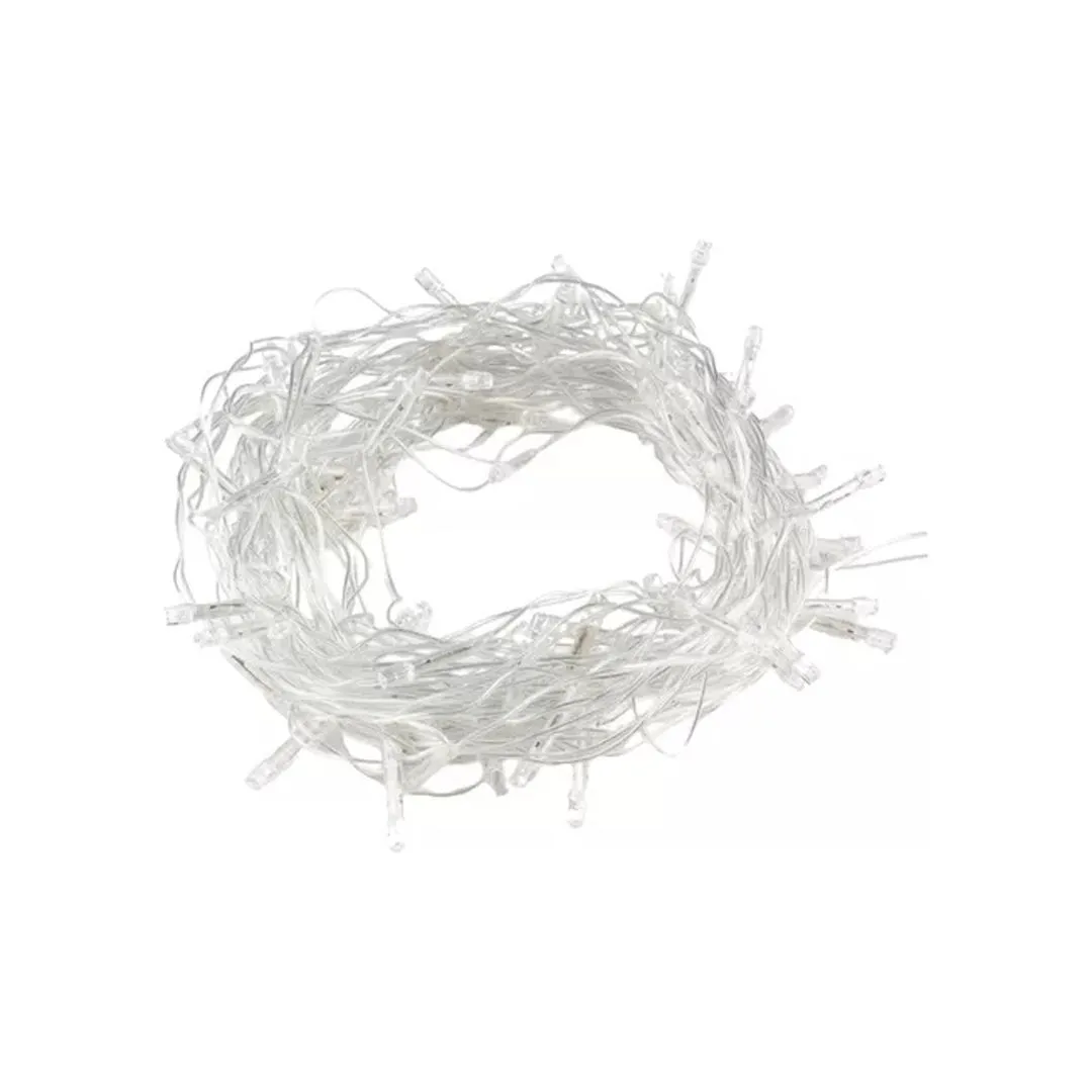 PISCA-PISCA 100 LAMPADAS LED BR FIO TRANSP 8F 220X