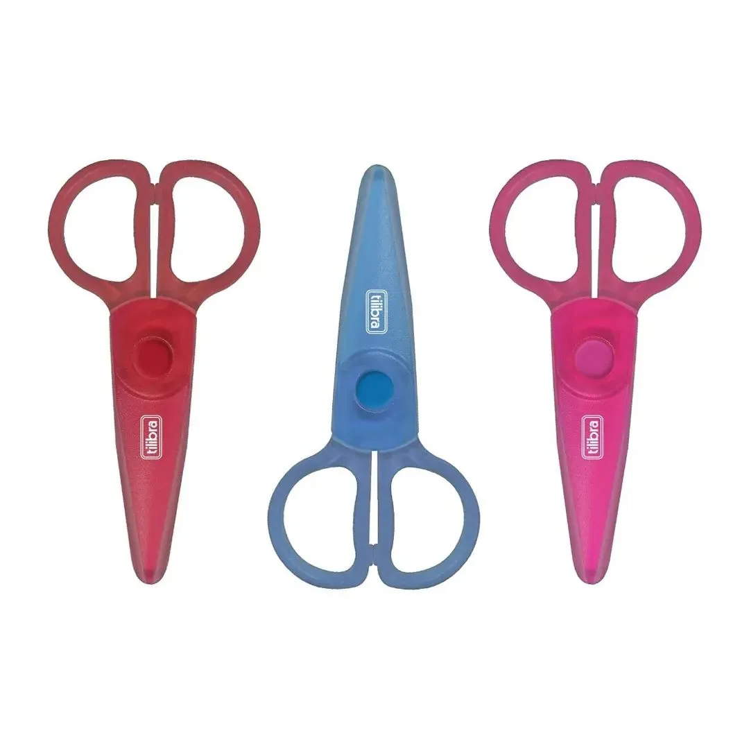 TESOURA ESCOLAR PLASTICO T 403 122MM
