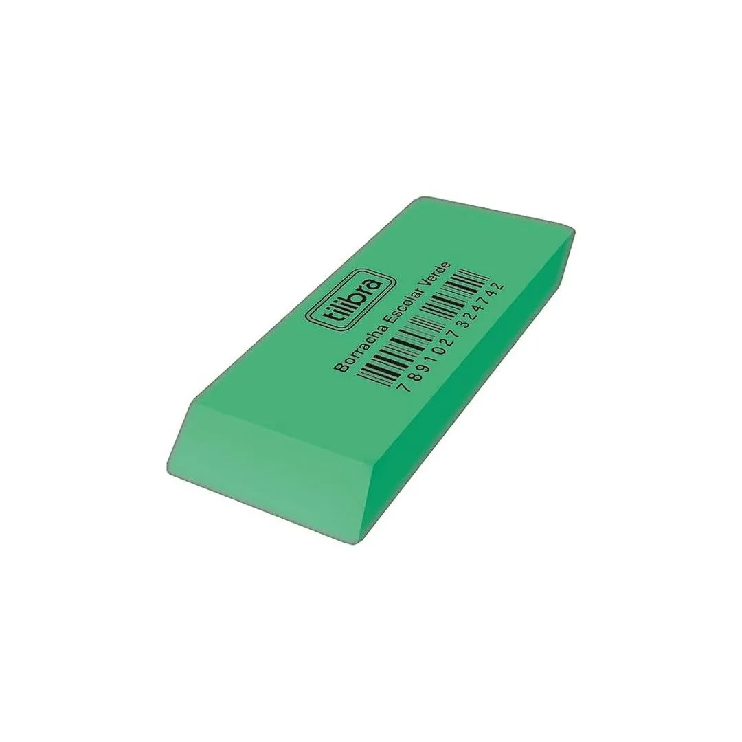 BORRACHA ESCOLAR  VERDE GRANDE