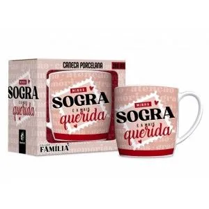 CANECA PORCELANA URBAN 300 ML FAMILIA - SOGRA QUERIDA