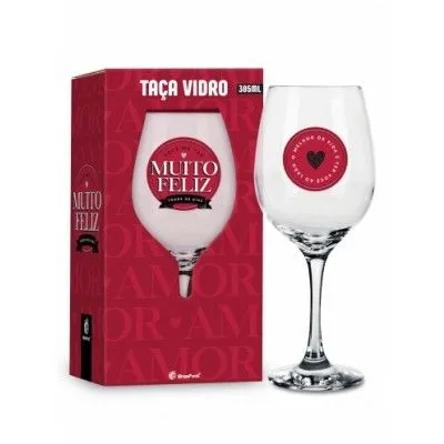 TACA VINHO - VOCE ME FAZ MUITO FELIZ 