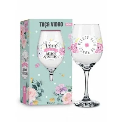 TACA VINHO - VOVO MEU AMOR 