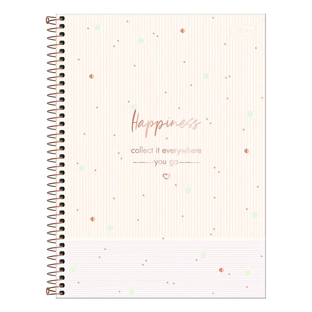 CADERNO ESPIRAL SOHO - 16 MATÉRIAS & 256 FOLHAS