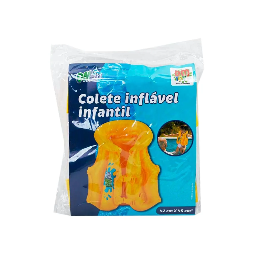 COLETE INFLÁVEL INFANTIL DM SPLASH