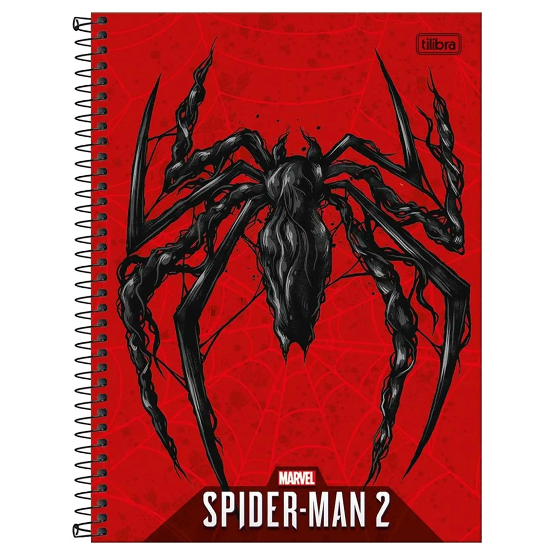 CADERNO UNIVERSITÁRIO SPIDER-MAN 10 MATÉRIAS - 160 FOLHAS