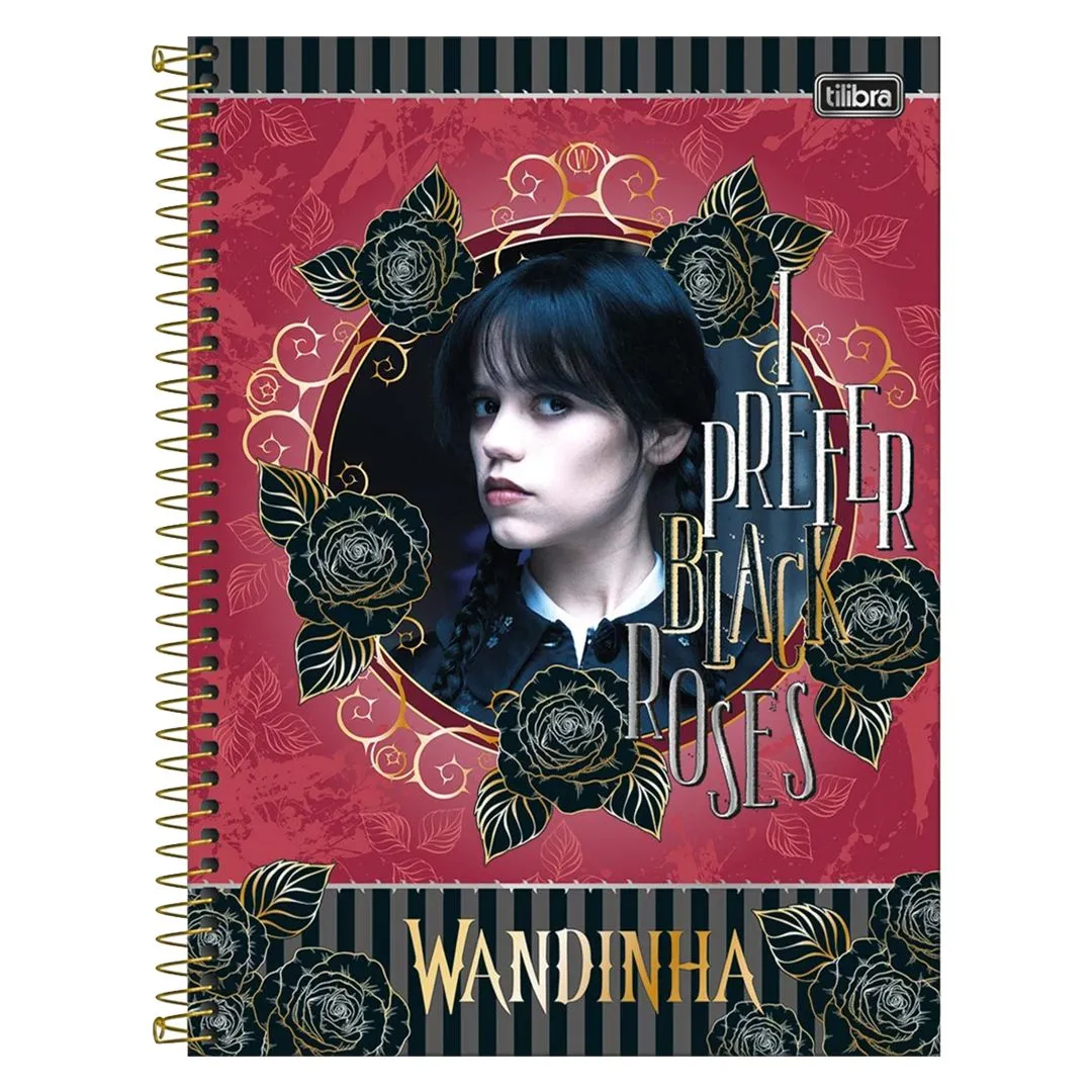 CADERNO UNIVERSITÁRIO WANDINHA 10 MATÉRIAS - 160 FOLHAS